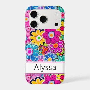Groovy Retro Floral Personalised
