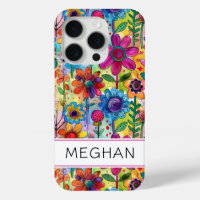 Groovy Retro Flower Power Personalised
