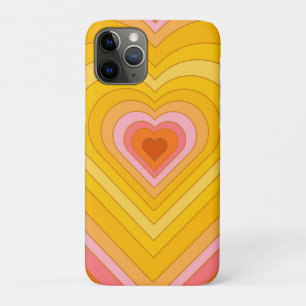 Groovy Retro Layered Heart    Case-Mate iPhone Case