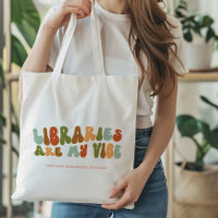 Groovy Retro Libraries Are My Vibe, Book Librarian