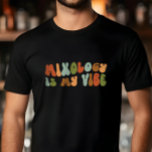 Groovy Retro Mixology Is My Vibe, Mixologist T-Shirt<br><div class="desc">Retro-style 'Mixology Is My Vibe' t-shirt,  for mixologists,  bartenders,  and cocktail connoisseurs.</div>