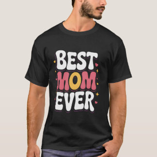Groovy Retro Motheru2019s Day 2025 u2013 Best Mum T-Shirt