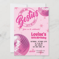 Groovy Retro Pink Doll Malibu Party Birthday