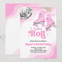 Groovy Retro Roller Skating Disco Birthday Party