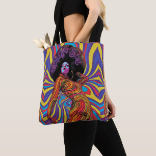 Groovy Retro Tote Bag