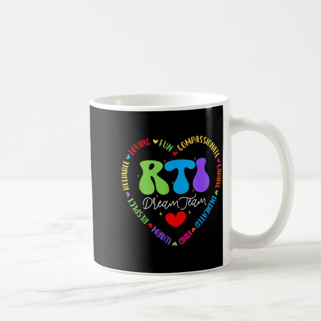 Groovy Rti Dream Team T Resnse Intervention Squad  Coffee Mug (Right)