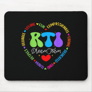 Groovy Rti Dream Team T Resnse Intervention Squad  Mouse Pad