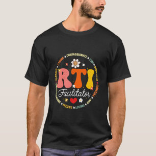 Groovy RTI Facilitator T Response Intervention Tea T-Shirt