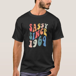 Groovy Sassy Since 1964  1964 Women Birthday Party T-Shirt