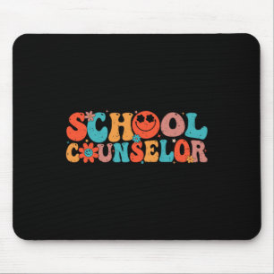 Groovy School Counsellor Ck To School Teacher Coun Mouse Pad