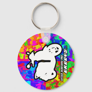 Groovy Scooter keychain