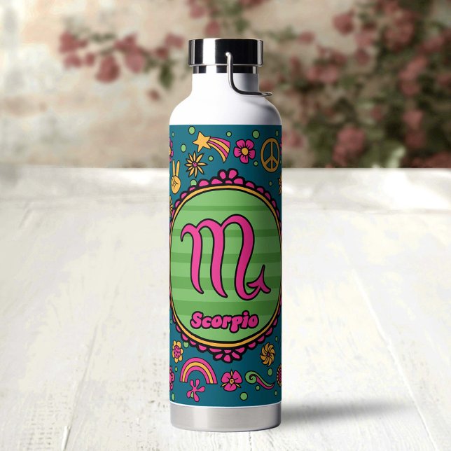 Groovy Scorpio Custom Water Bottle (Creator Uploaded)