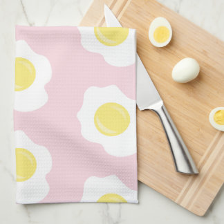 Groovy scrambled eggs. tea towel