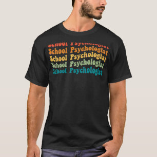 Groovy Shcool Counsellor Crew Back to School T-Shirt