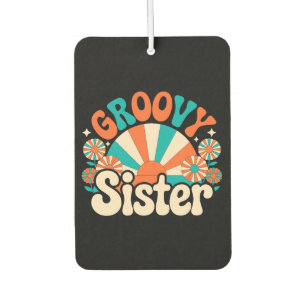 Groovy Sister Boho Vibes (2) Car Air Freshener