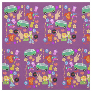 Groovy Sixties Mega Pattern Fabric