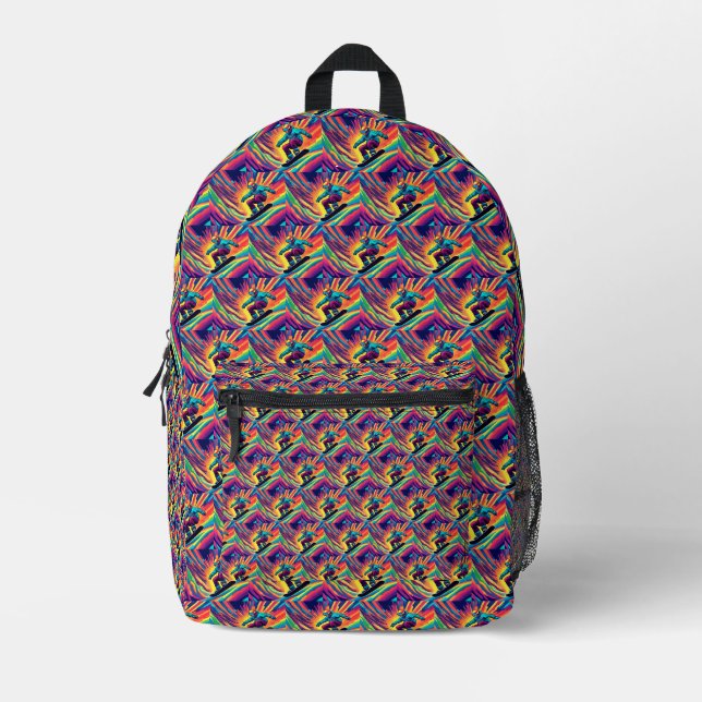 Groovy Snowboarding Backpack (Front)