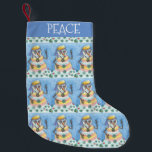 GROOVY SNOWMAN, PEACE SIGN, HIPPIES LOVE TIE DYE SMALL CHRISTMAS STOCKING<br><div class="desc">THOSE WERE THE DAYS OF FLOWER POWER,  TIE DYED WAS IN AND THE PEACE SIGN RULED. ADD A LITTLE LOVE WITH THIS GROOVY SNOWMAN STOCKING *Customise... ..Look For Matching Items          Susan Brack Designs</div>
