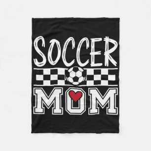 Groovy Soccer Mom Mother Soccer Mom _1  Fleece Blanket