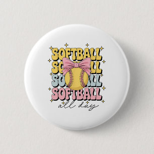 Groovy Softll Coquette Bow Softll Lover Softll All 6 Cm Round Badge