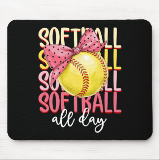 Groovy Softll Coquette Bow Softll Lover Softll All Mouse Pad