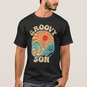 Groovy Son 70s Aesthetic Nostalgia 1970's Retro So T-Shirt