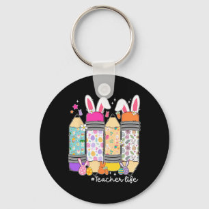 Groovy Sped Teacher Easter Bunny Sped Teaching Eas Key Ring