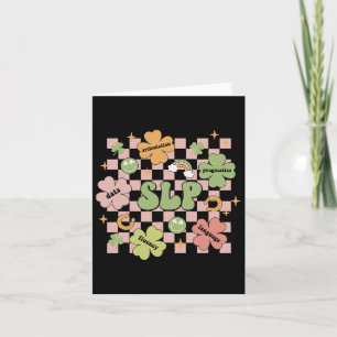 Groovy Speech Language Pathology St Patricks Day S Card