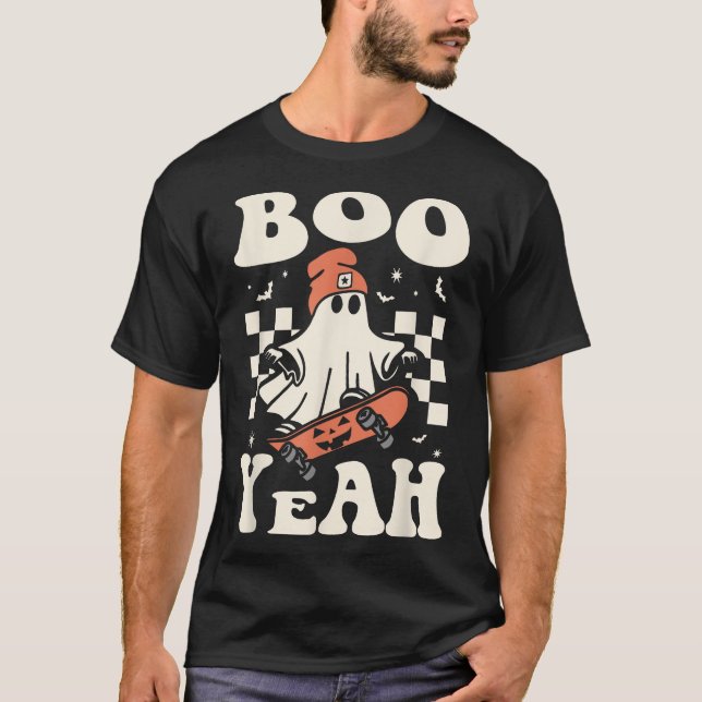 Groovy Spooky Vibes   T-Shirt (Front)