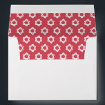 Groovy Star of David Jewish Bar Bat Mitzvah Pink Envelope<br><div class="desc">Perfect envelope to match with an invitation or mazel tov for a bar/bat mitzvah! Hand made art for you with handmade star of david pattern on the inside side! FULLY CUSTOMIZABLE! Click on “Personalise” above to edit the return address text. Click "edit using design tool" to adjust the fonts, colours...</div>