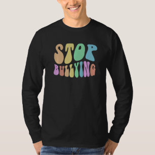 Groovy STOP BULLYING Choose Kind Be Retro Kindness T-Shirt