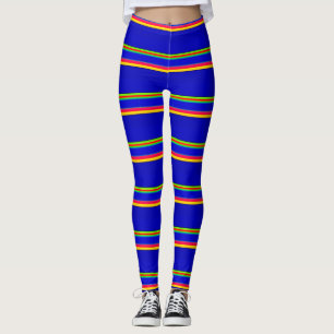 groovy stripes leggings