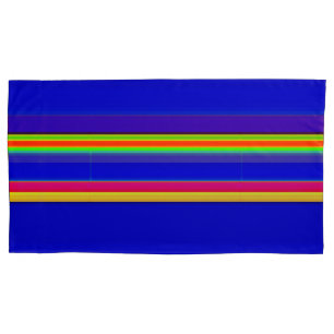 groovy stripes pillowcase