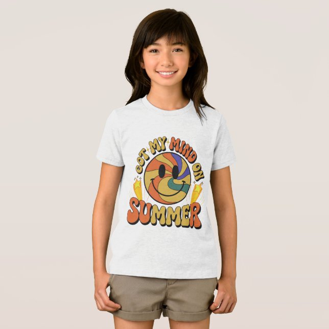 Groovy Summer Vibes Smiley Tee (Front Full)