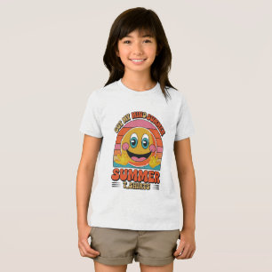 Groovy Summer Vibes Smiley Tee