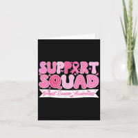 Groovy Support Squad Breast Cancer Awareness Pink