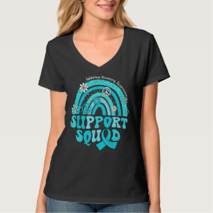 Groovy Support Squad Rainbow Addiction Recovery Aw T-Shirt