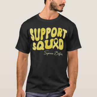 groovy support squad spina bifida awareness   T-Shirt