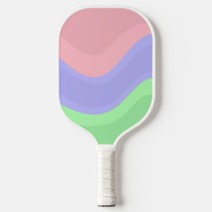 Groovy Swirl Pickleball Paddle