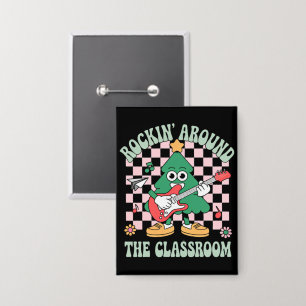 Groovy Teacher Xmas Rockin' Around The Classroom