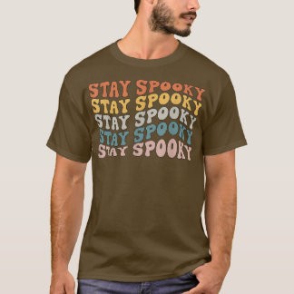 Groovy tet vintage decor retro halloween funny sta T-Shirt
