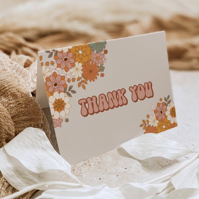Groovy Thank You Card (Creator Uploaded)