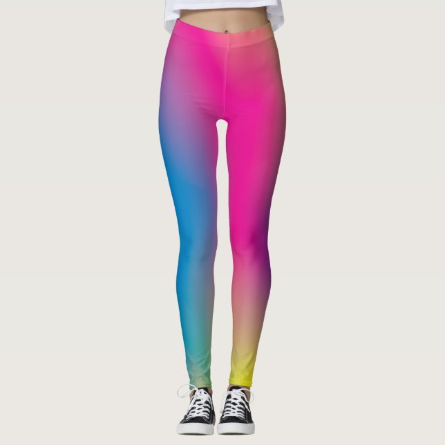 Groovy Tie Dye Leggings (Front)