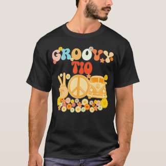Groovy Tio Matching Family Baby Shower Father's Da T-Shirt