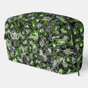 Groovy Trippy Grungy Funky Abstract Agender Pride Dopp Kit