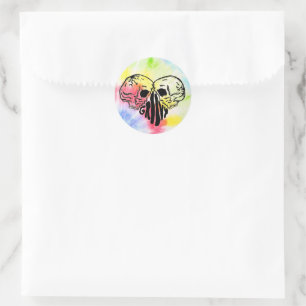 Groovy Tye Dye Sticker