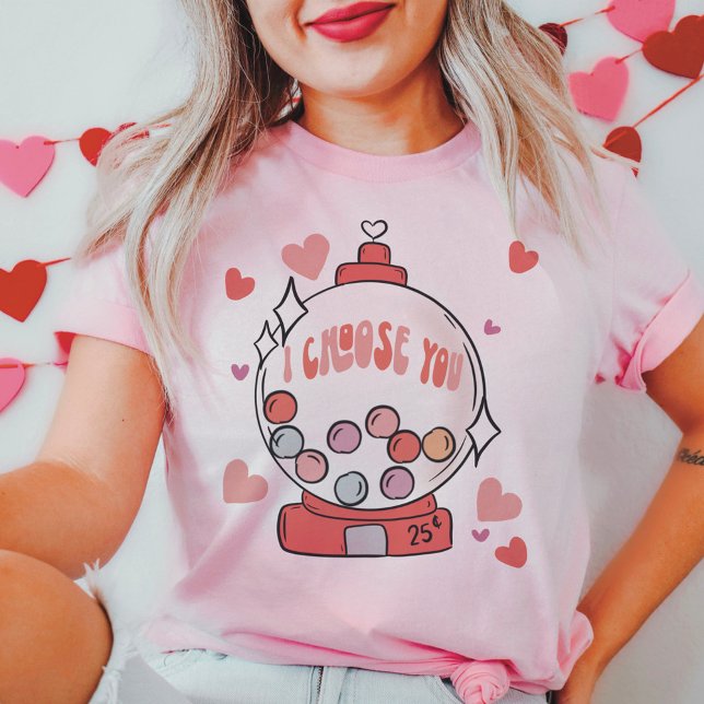Groovy Valentines Gum Ball  T-Shirt (Creator Uploaded)