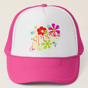 Groovy Vibe 70's Style Trucker Hat