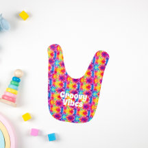 Groovy Vibes Tie Dye Customisable