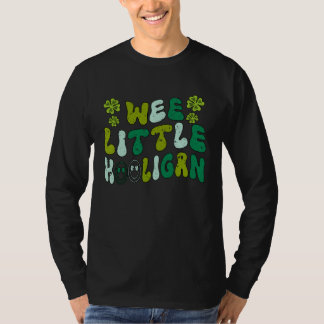 Groovy WEE LITTLE HOOLIGAN Kids St Patrick s Day B T-Shirt